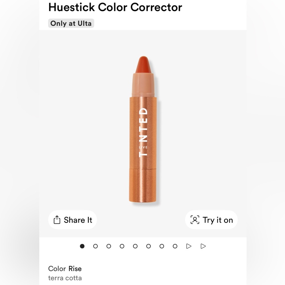 NWT Live Tinted Huestick Color Corrector in Terra Cotta